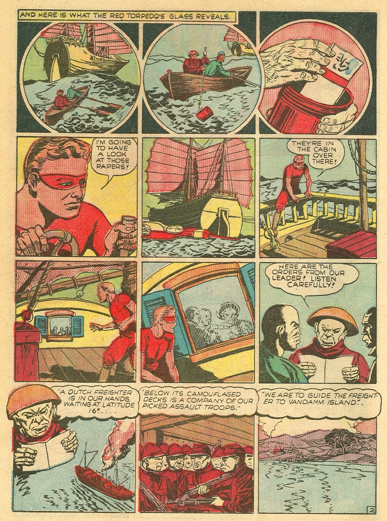 Crack Comics #11 (Quality Comics), page 26. Public domain (US).