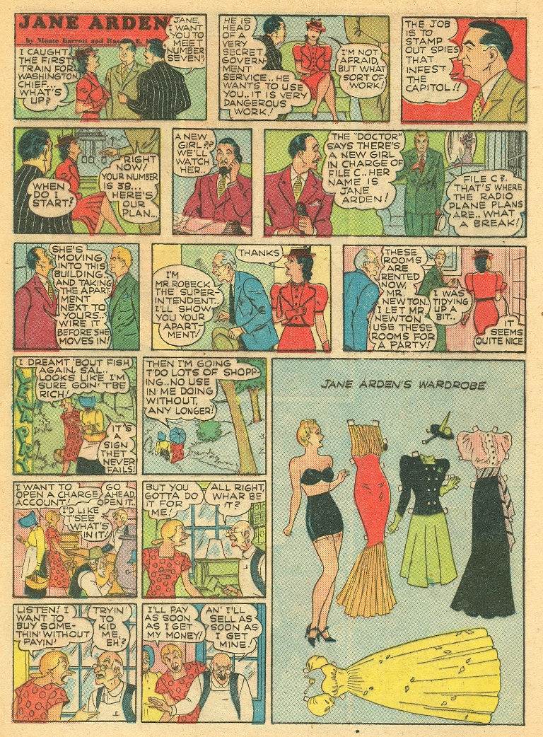 Crack Comics #11 (Quality Comics), page 30. Public domain (US).