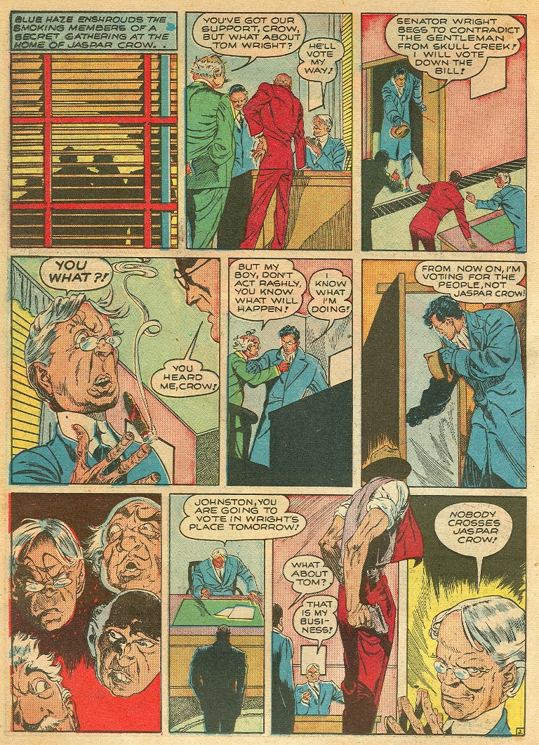 Crack Comics #11 (Quality Comics), page 4. Public domain (US).