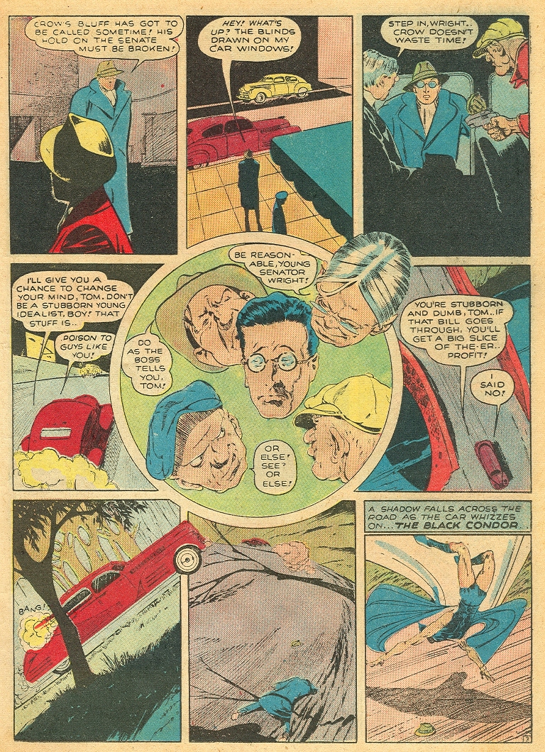 Crack Comics #11 (Quality Comics), page 5. Public domain (US).