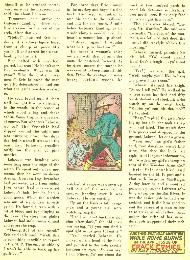 Crack Comics #11 (Quality Comics), page 51. Public domain (US).