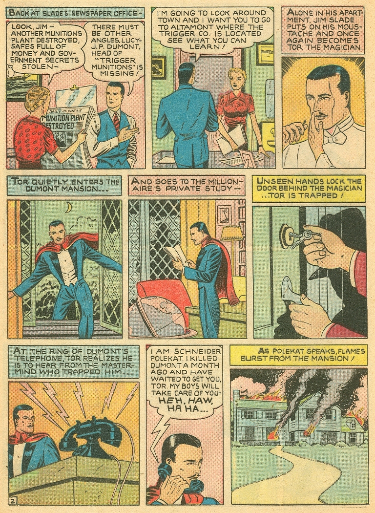 Crack Comics #11 (Quality Comics), page 54. Public domain (US).