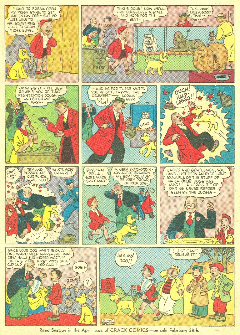 Crack Comics #11 (Quality Comics), page 59. Public domain (US).