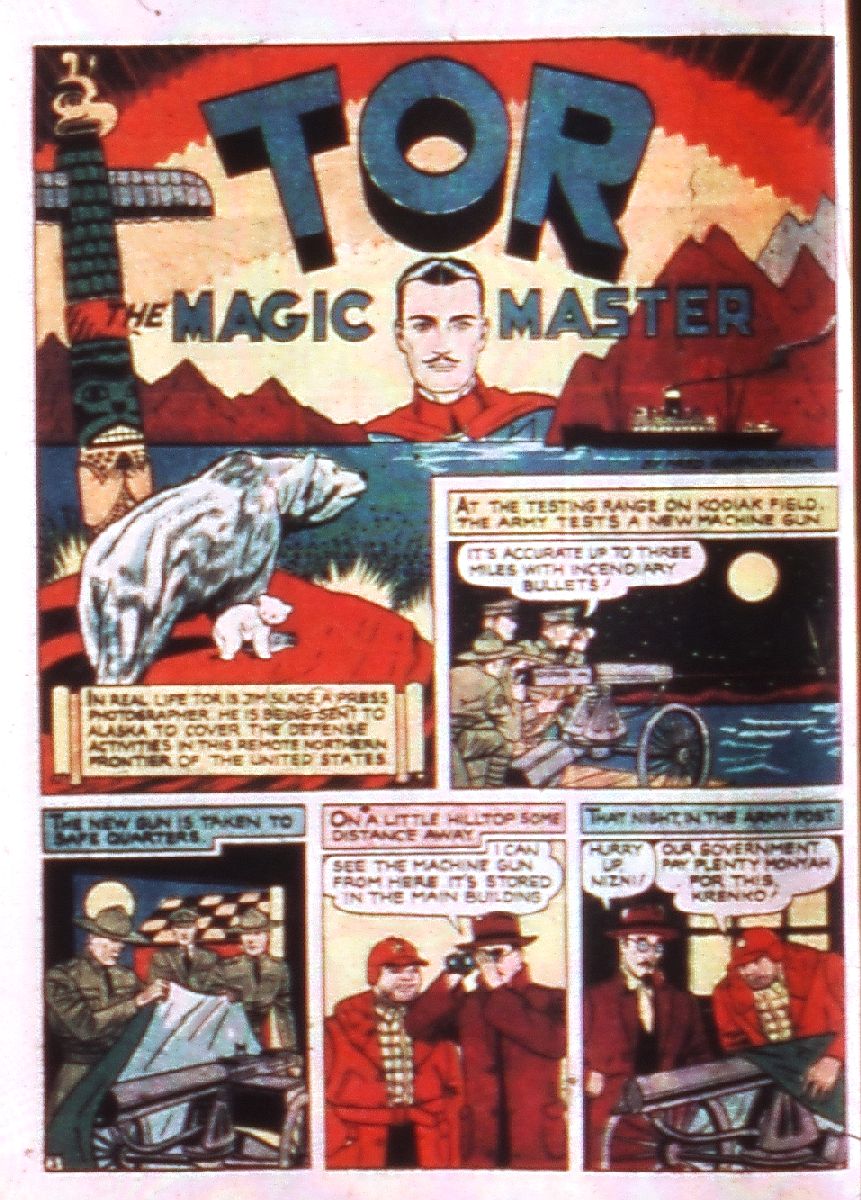 Crack Comics #13 (Quality Comics), page 14. Public domain (US).