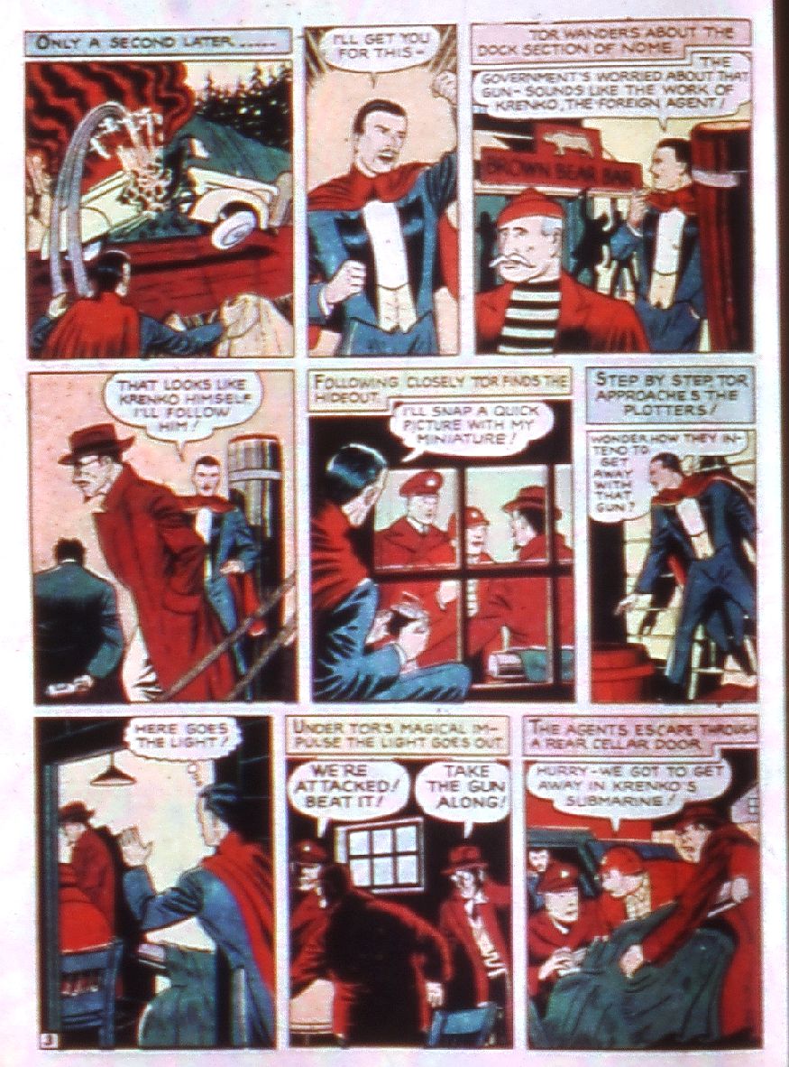 Crack Comics #13 (Quality Comics), page 16. Public domain (US).