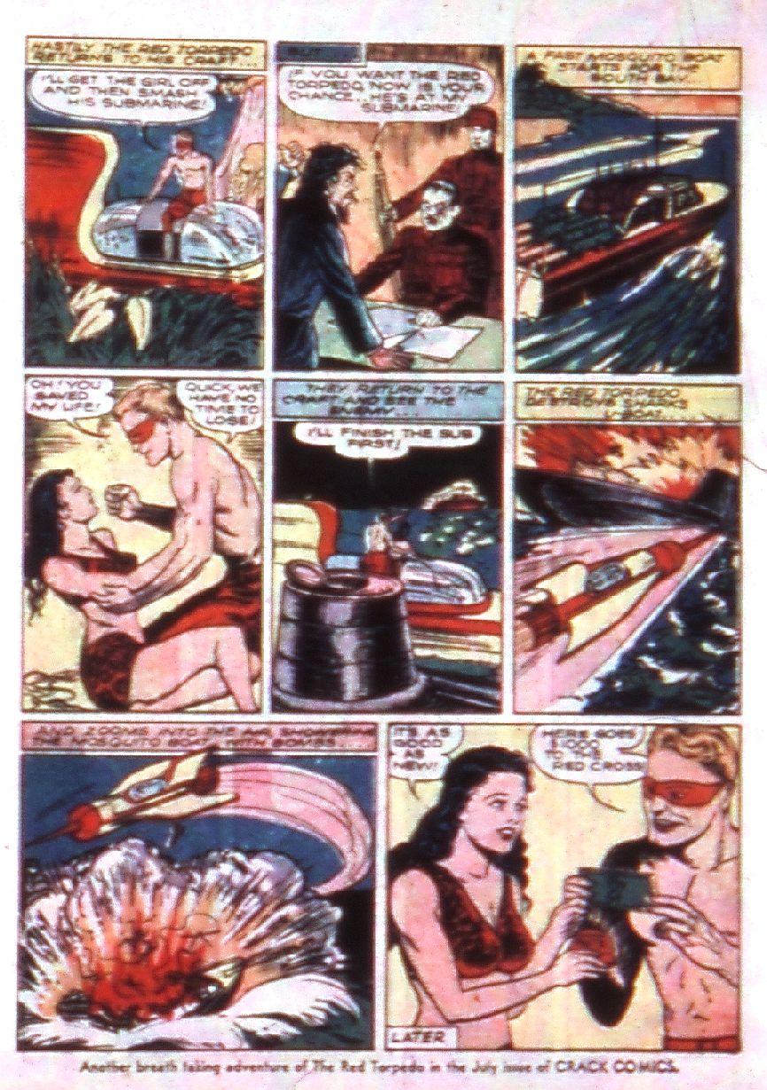 Crack Comics #13 (Quality Comics), page 23. Public domain (US).