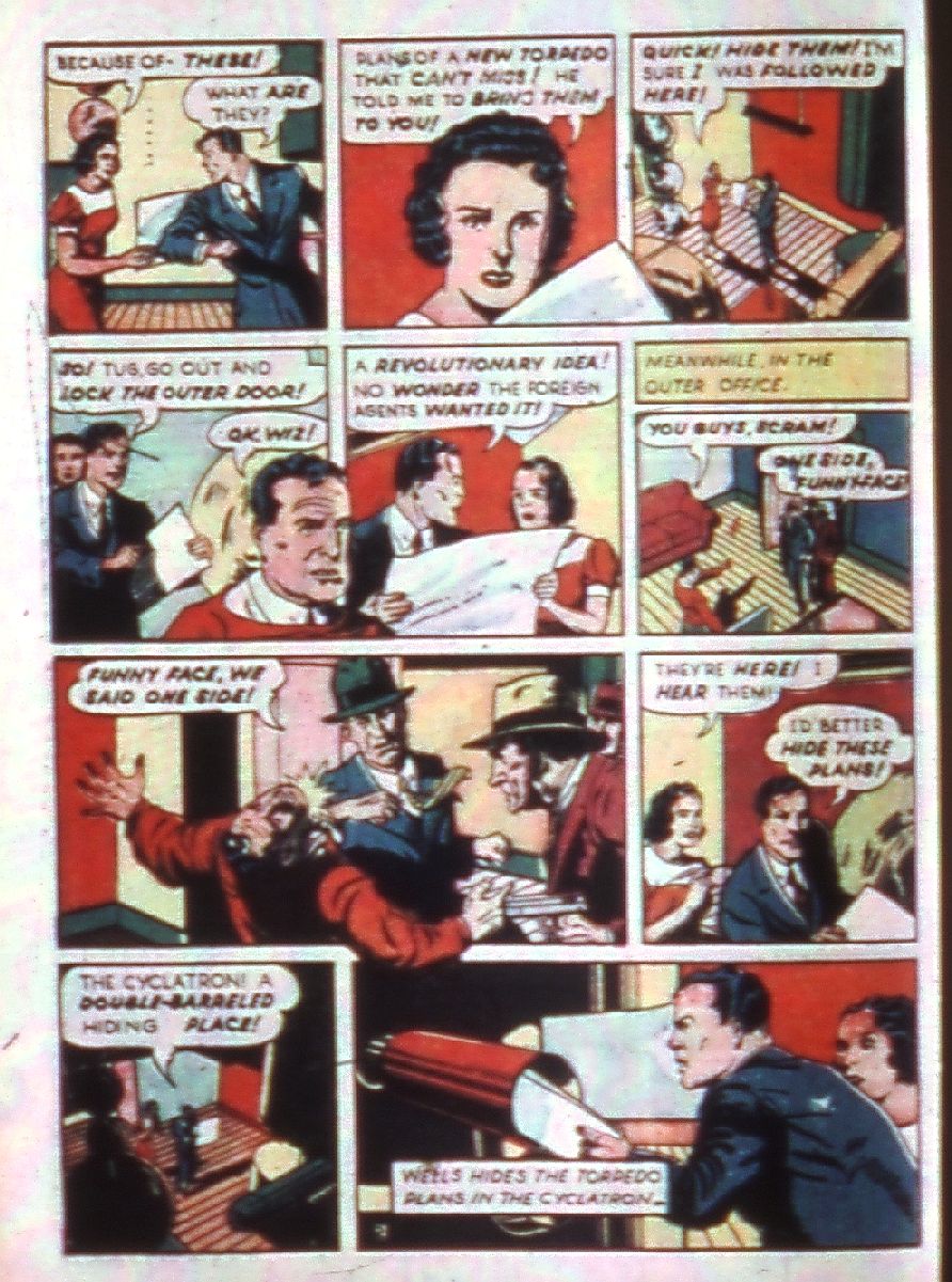 Crack Comics #13 (Quality Comics), page 26. Public domain (US).