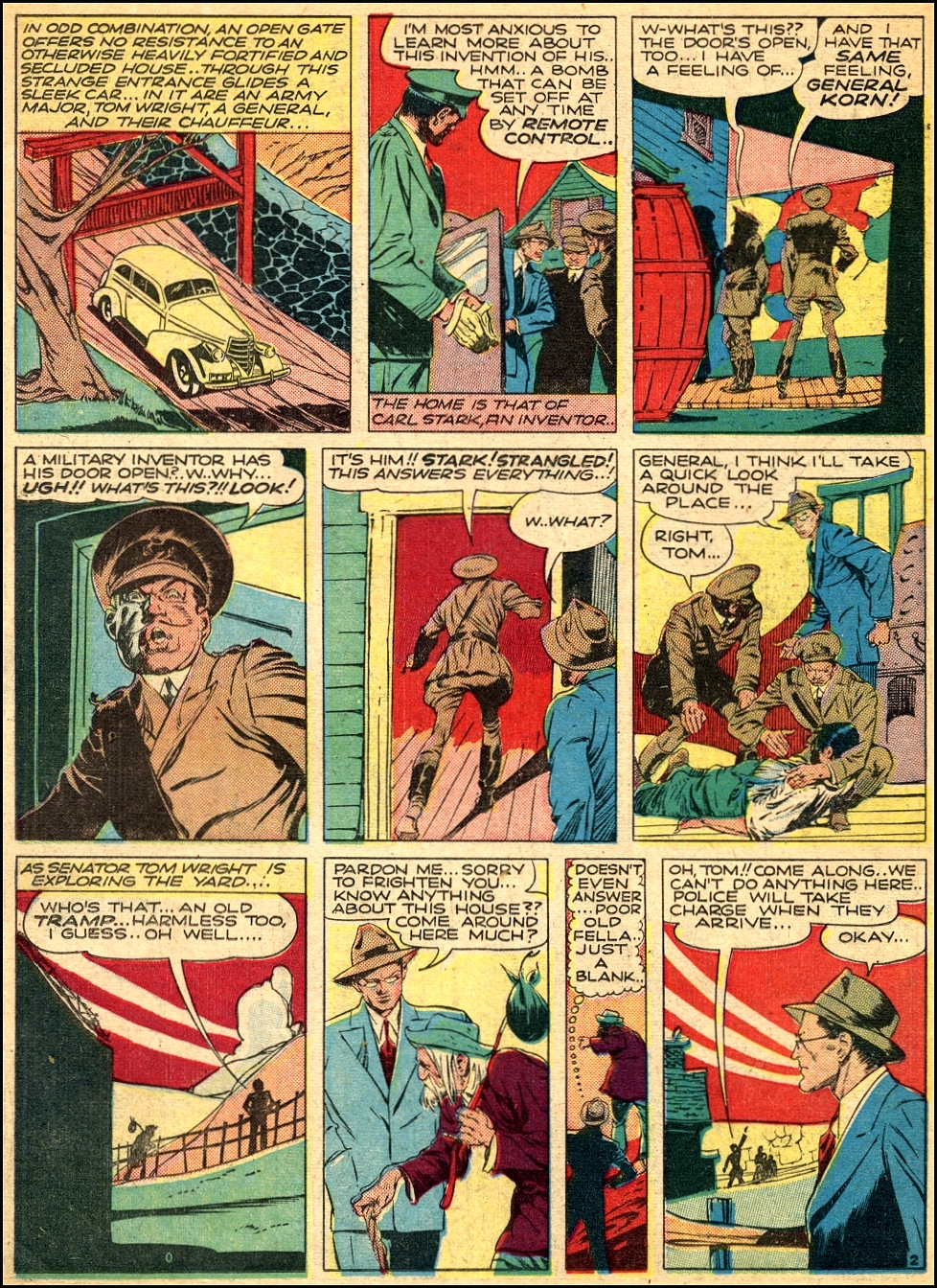 Crack Comics #13 (Quality Comics), page 4. Public domain (US).