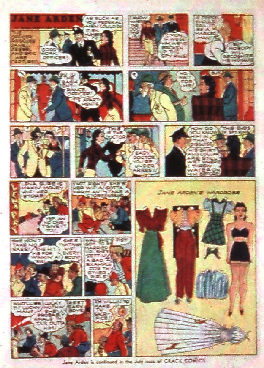 Crack Comics #13 (Quality Comics), page 33. Public domain (US).