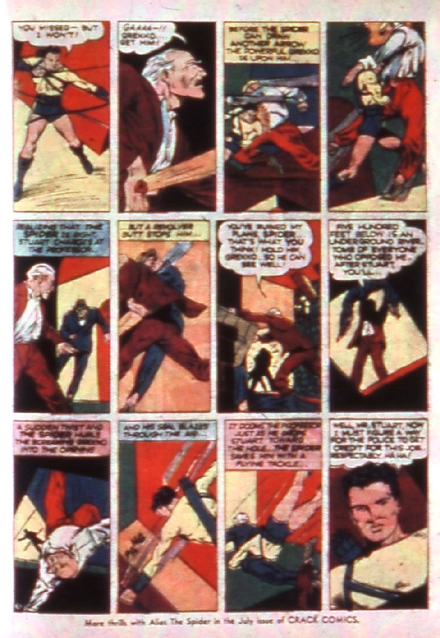 Crack Comics #13 (Quality Comics), page 39. Public domain (US).