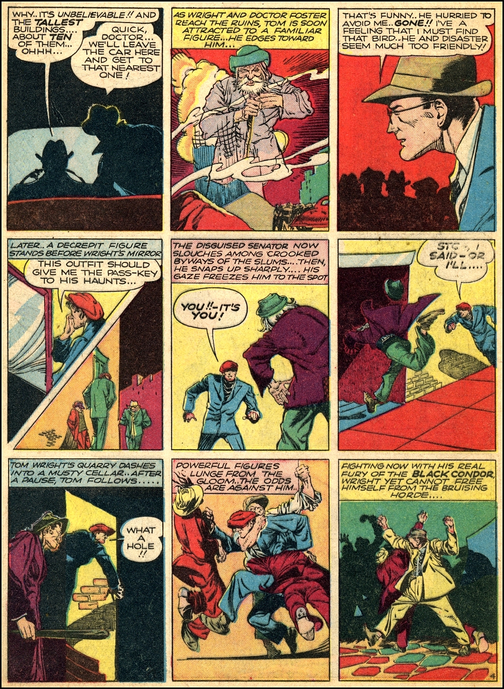 Crack Comics #13 (Quality Comics), page 6. Public domain (US).