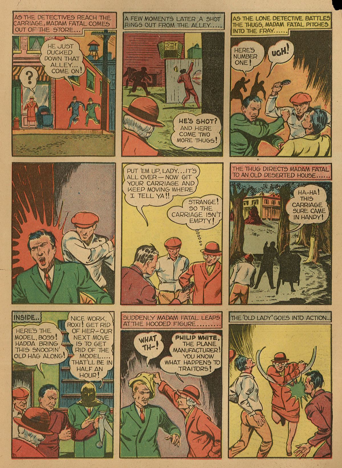 Crack Comics #14 (Quality Comics), page 21. Public domain (US).