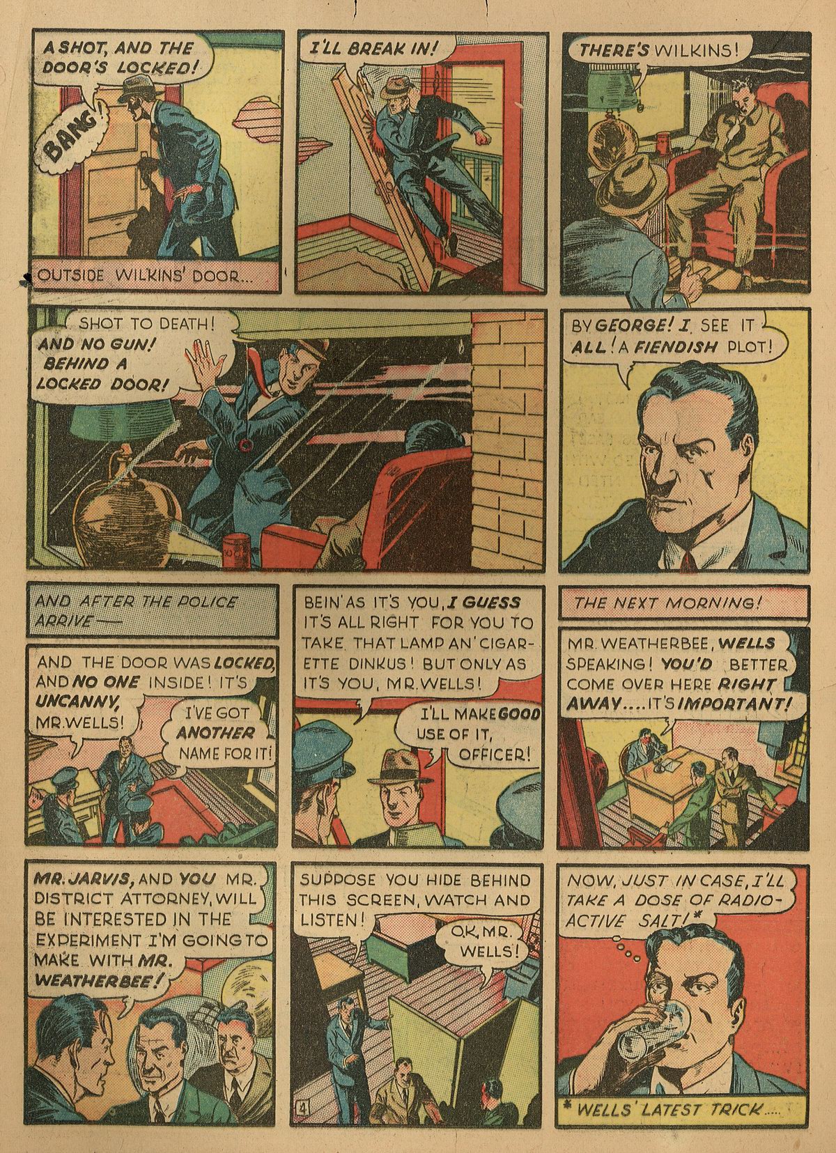 Crack Comics #14 (Quality Comics), page 26. Public domain (US).