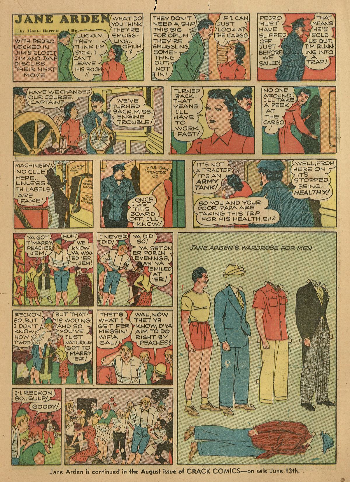 Crack Comics #14 (Quality Comics), page 31. Public domain (US).