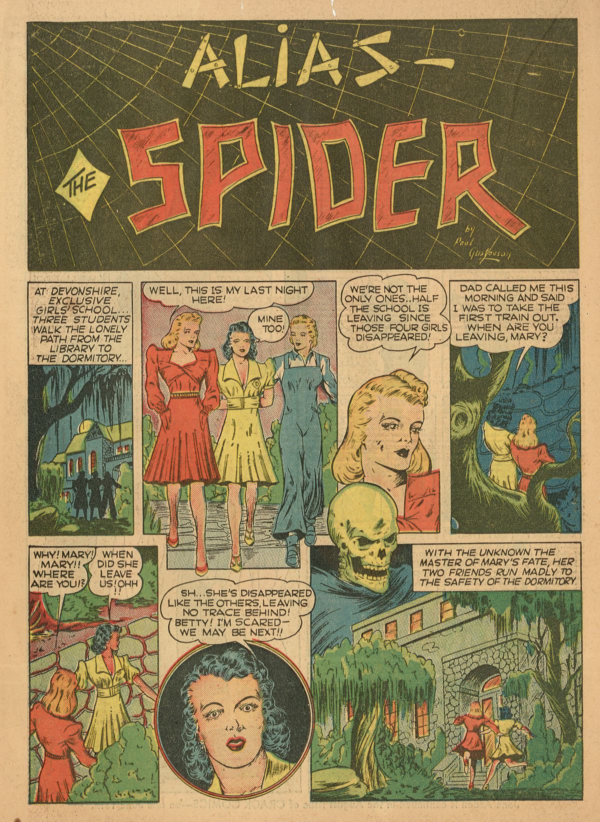Crack Comics #14 (Quality Comics), page 32. Public domain (US).
