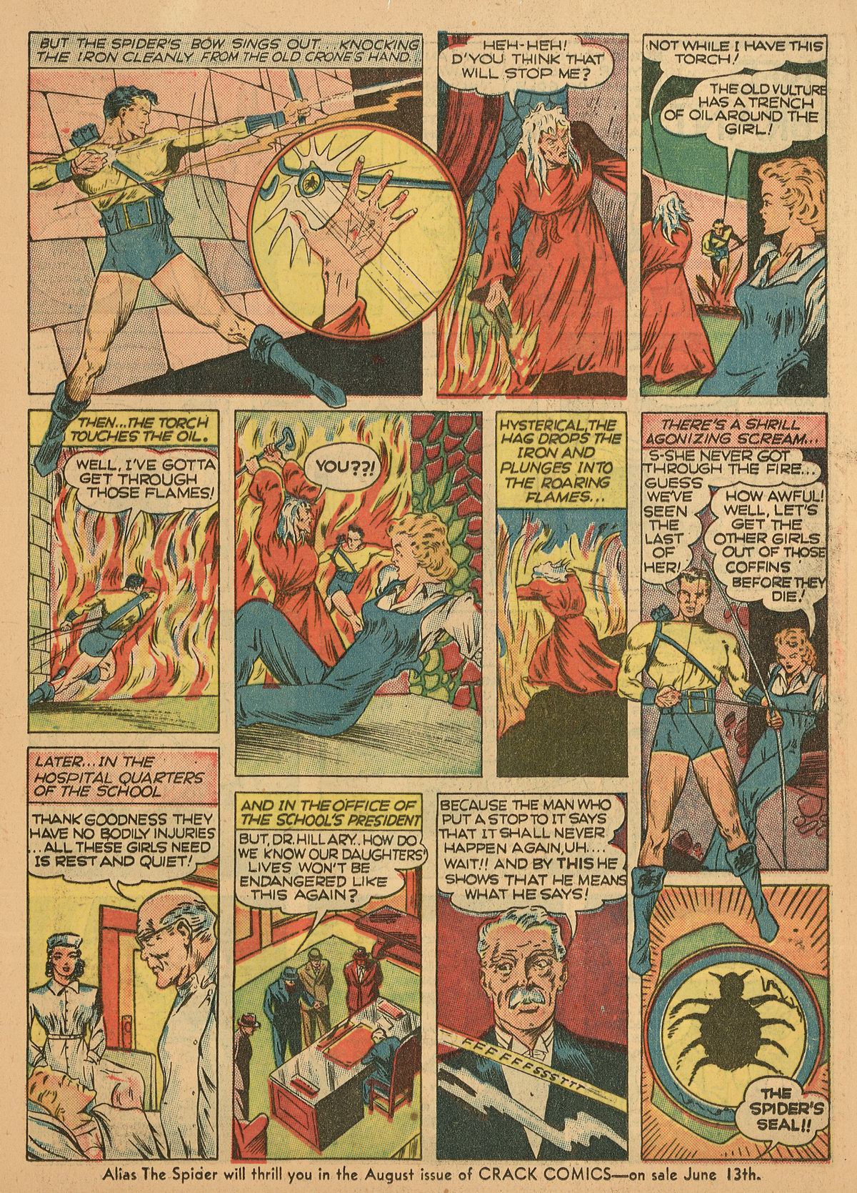 Crack Comics #14 (Quality Comics), page 37. Public domain (US).