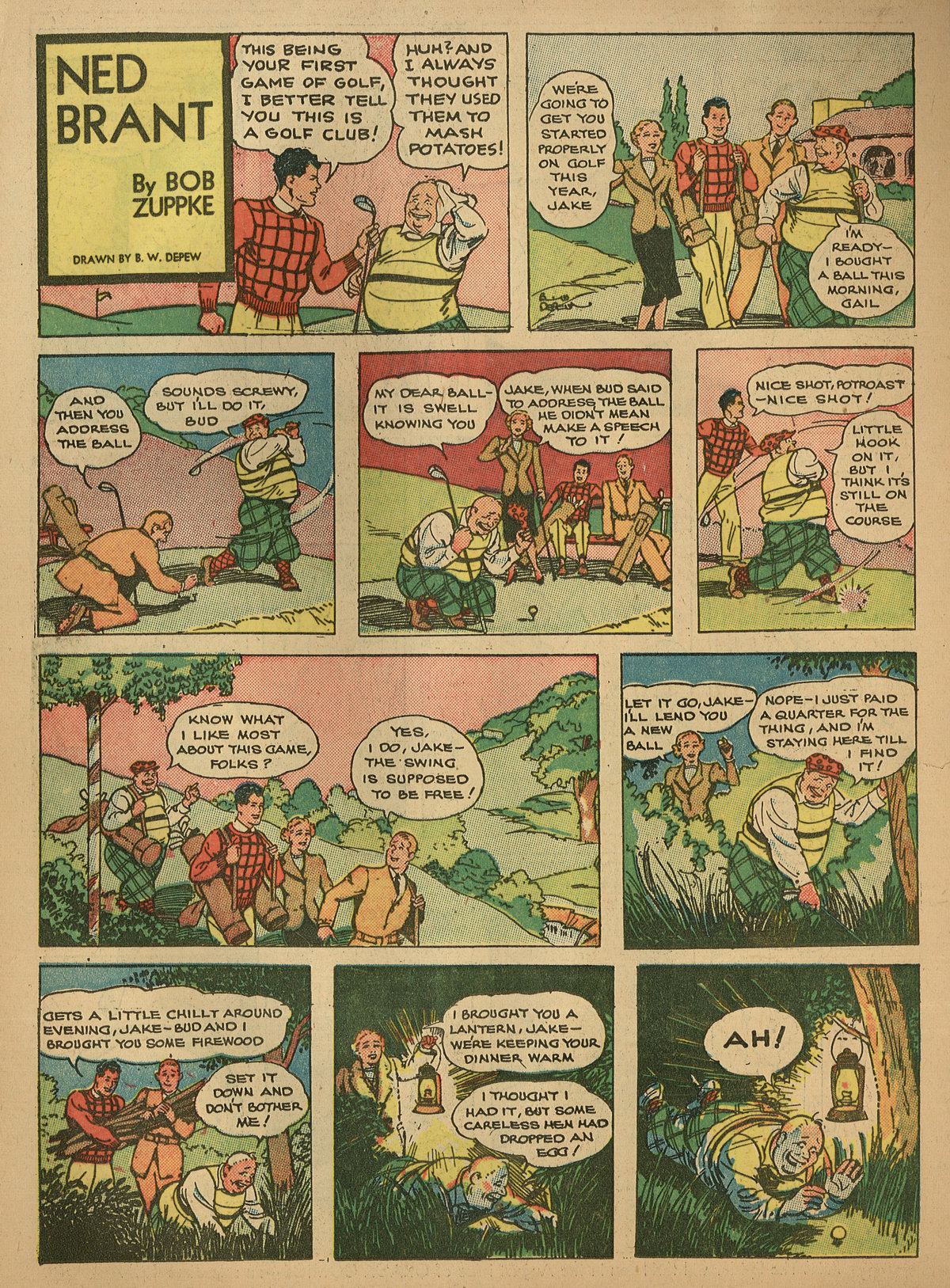 Crack Comics #14 (Quality Comics), page 38. Public domain (US).