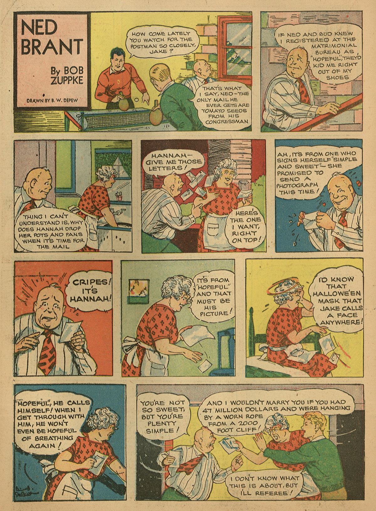 Crack Comics #14 (Quality Comics), page 40. Public domain (US).
