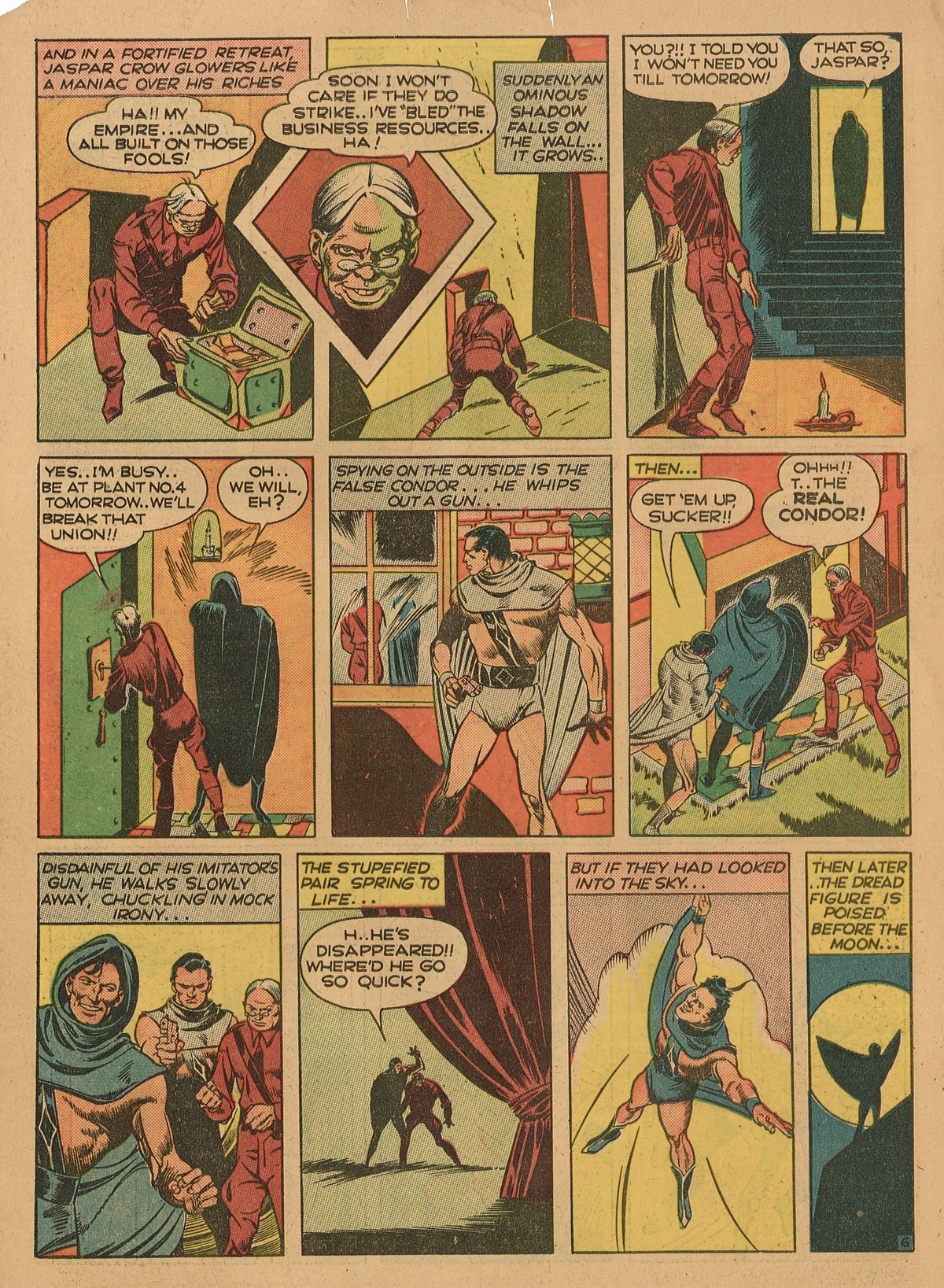 Crack Comics #14 (Quality Comics), page 8. Public domain (US).
