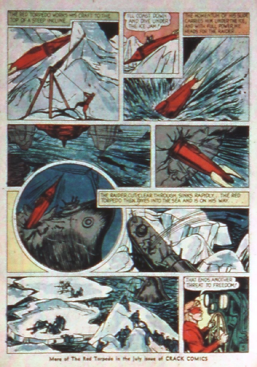Crack Comics #2 (Quality Comics), page 19. Public domain (US).