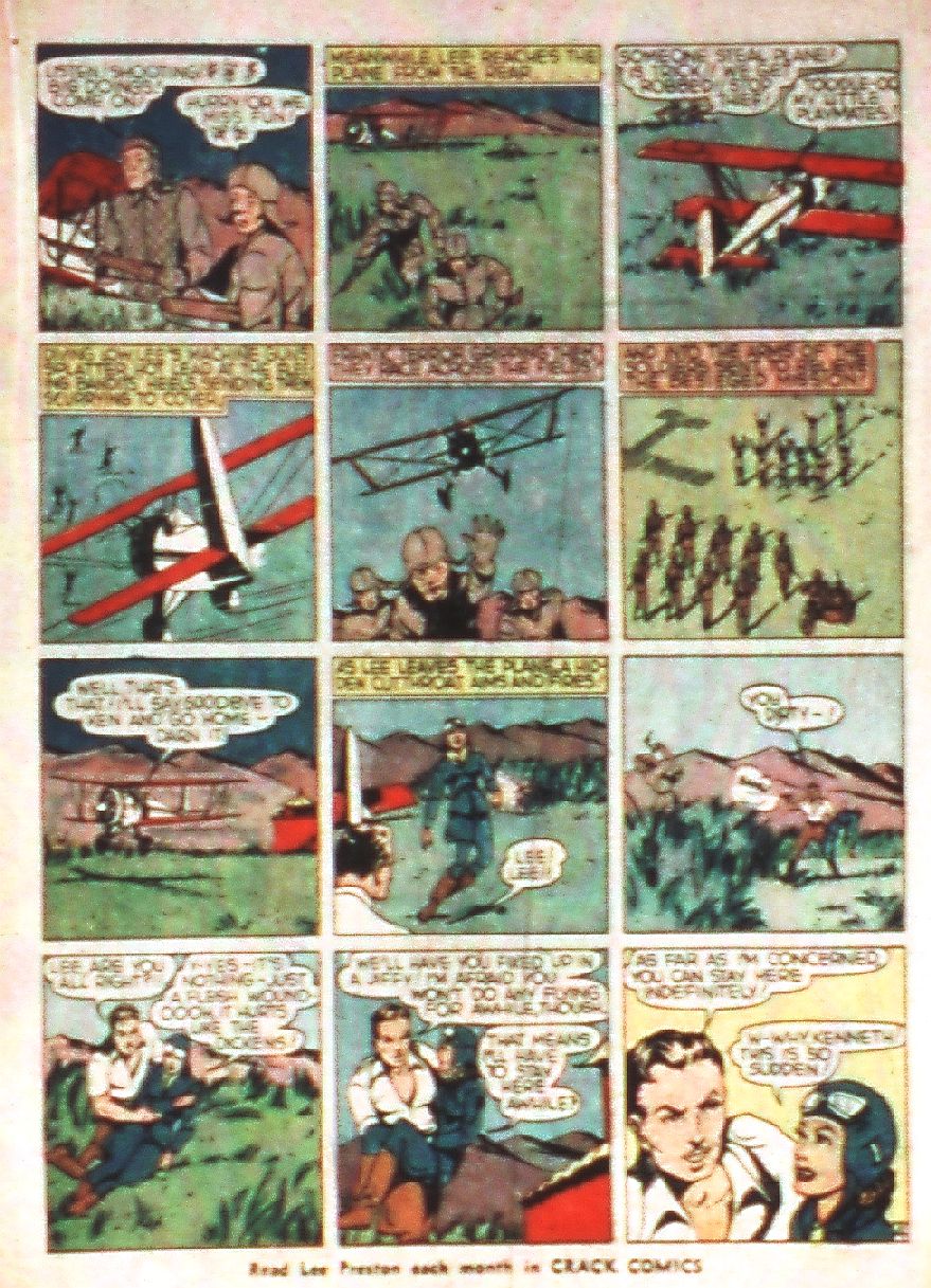Crack Comics #2 (Quality Comics), page 27. Public domain (US).
