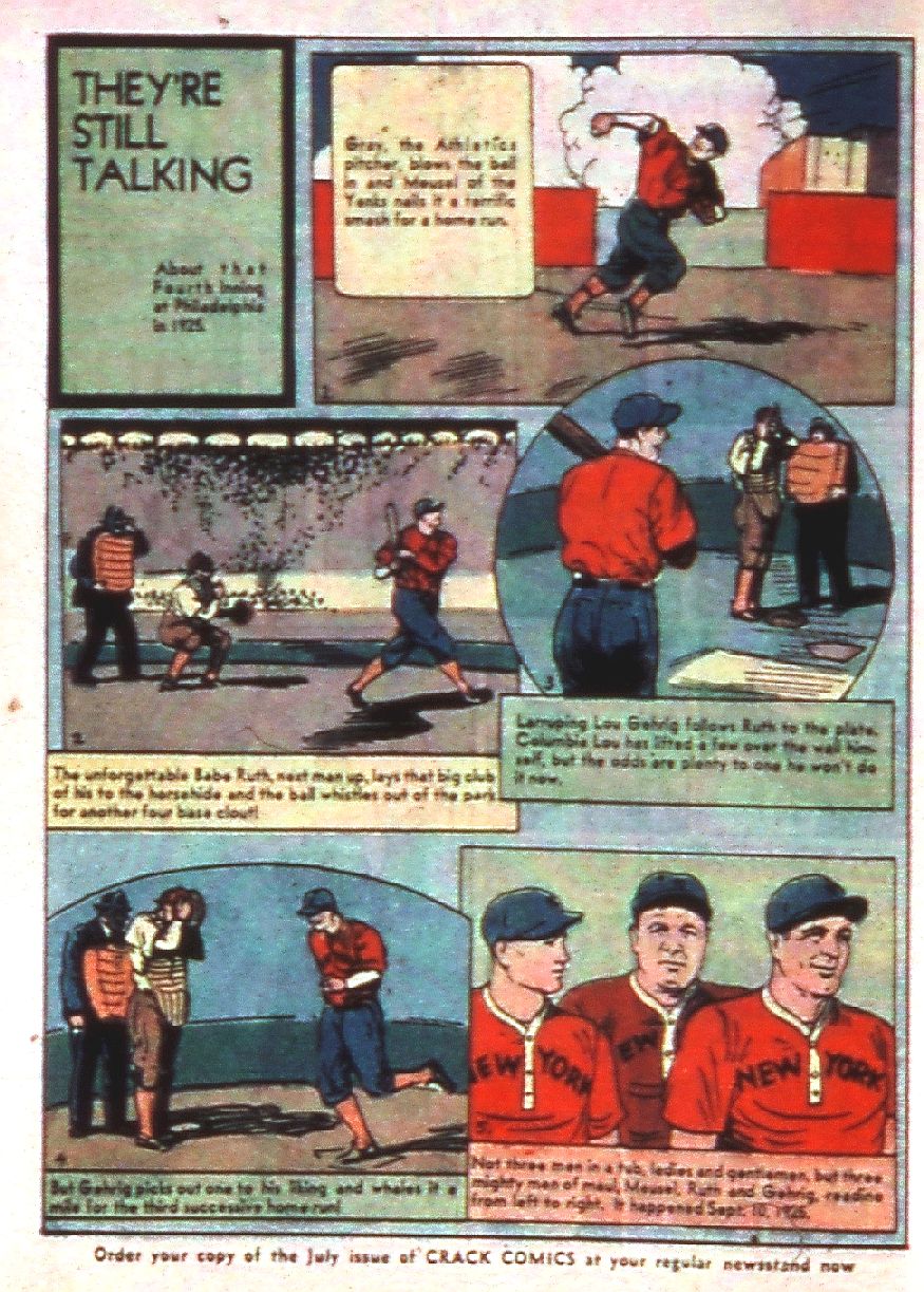 Crack Comics #2 (Quality Comics), page 44. Public domain (US).