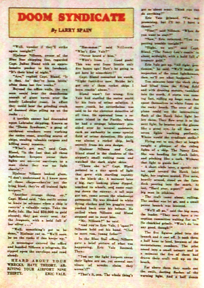 Crack Comics #2 (Quality Comics), page 50. Public domain (US).
