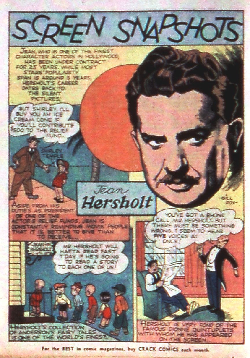 Crack Comics #2 (Quality Comics), page 52. Public domain (US).