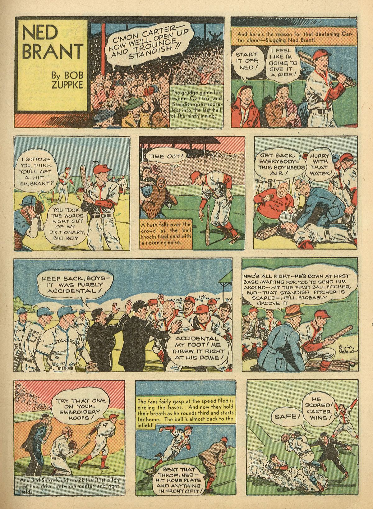 Crack Comics #3 (Quality Comics), page 11. Public domain (US).