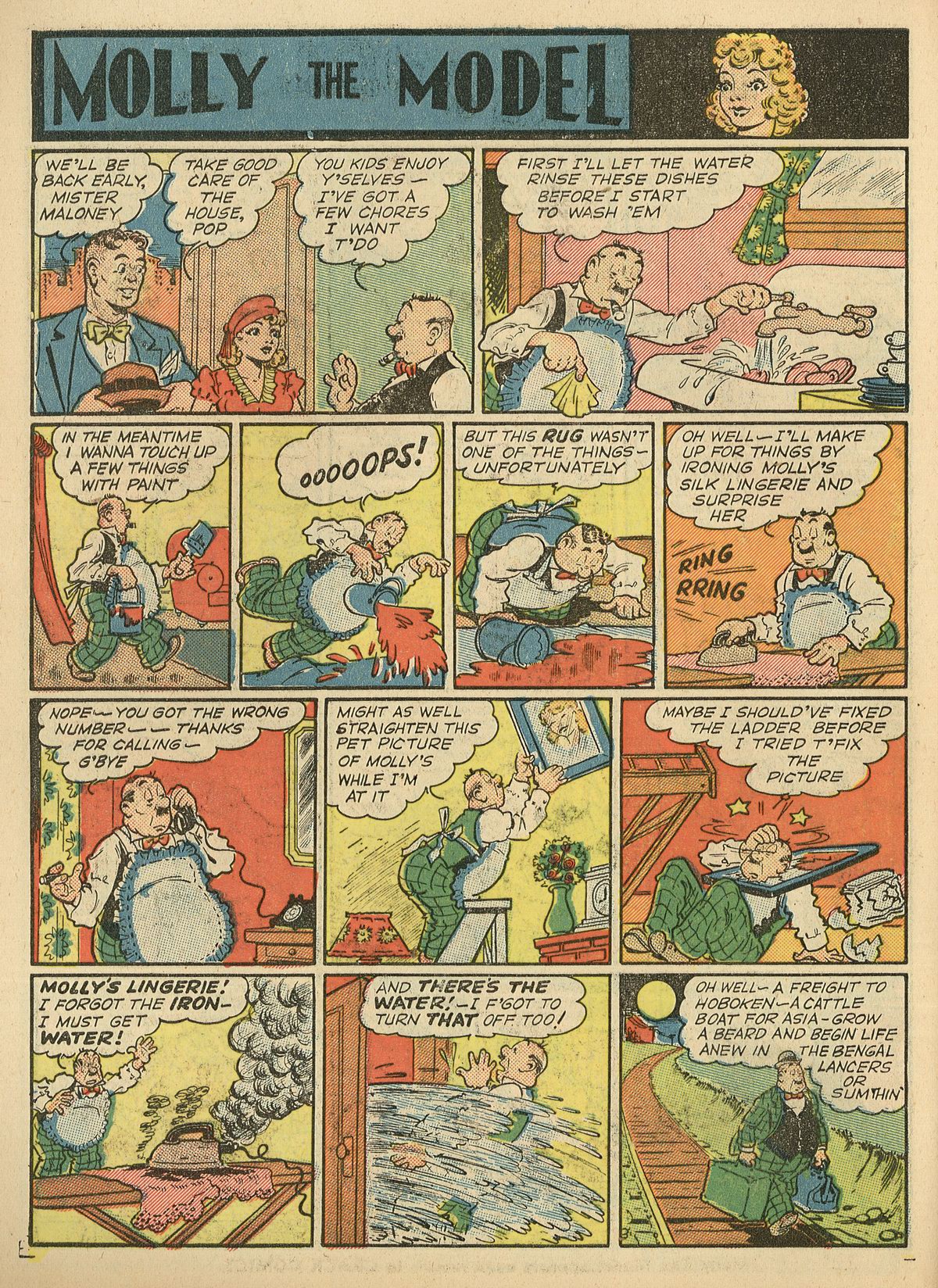 Crack Comics #3 (Quality Comics), page 20. Public domain (US).