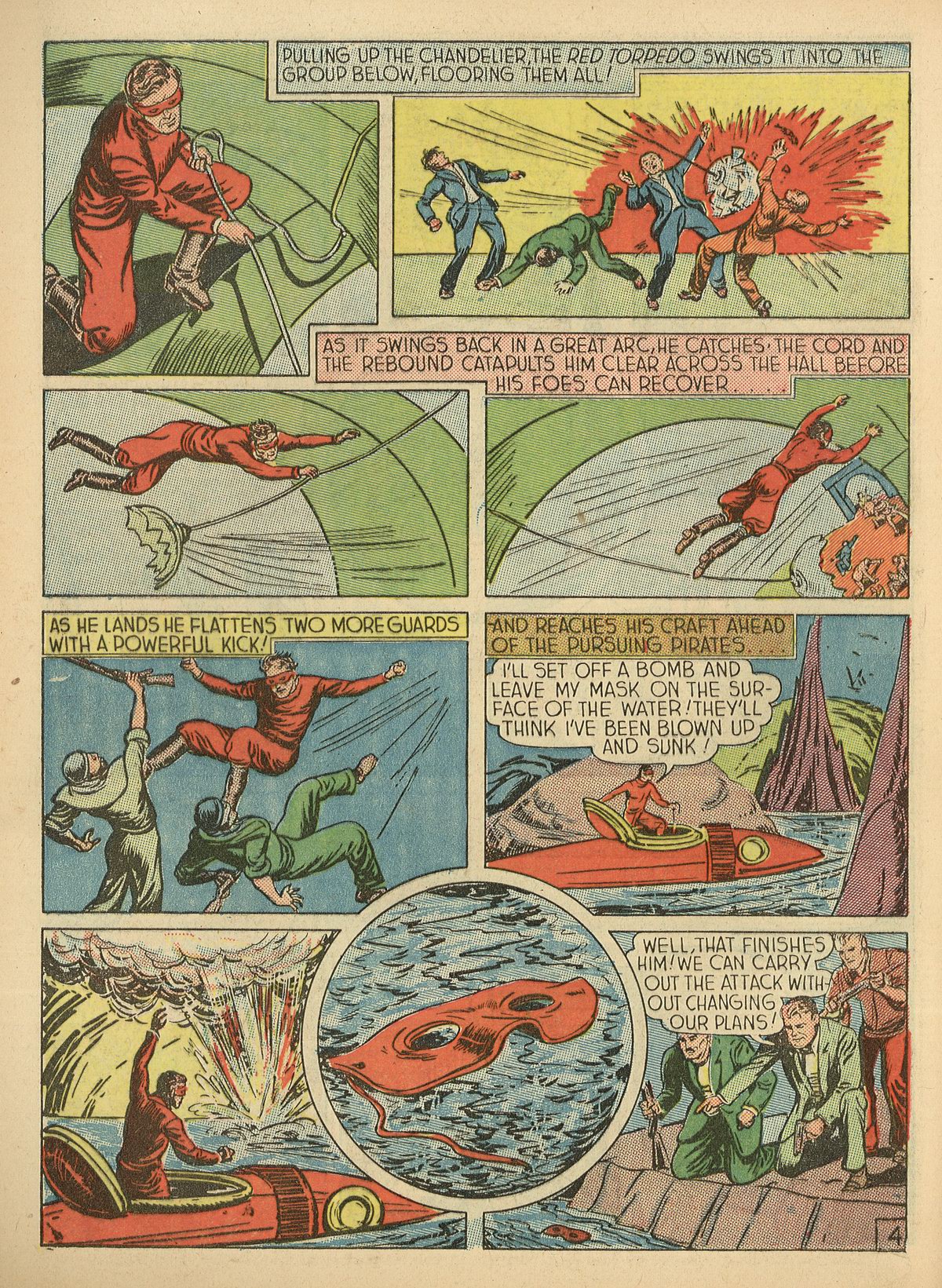Crack Comics #3 (Quality Comics), page 26. Public domain (US).