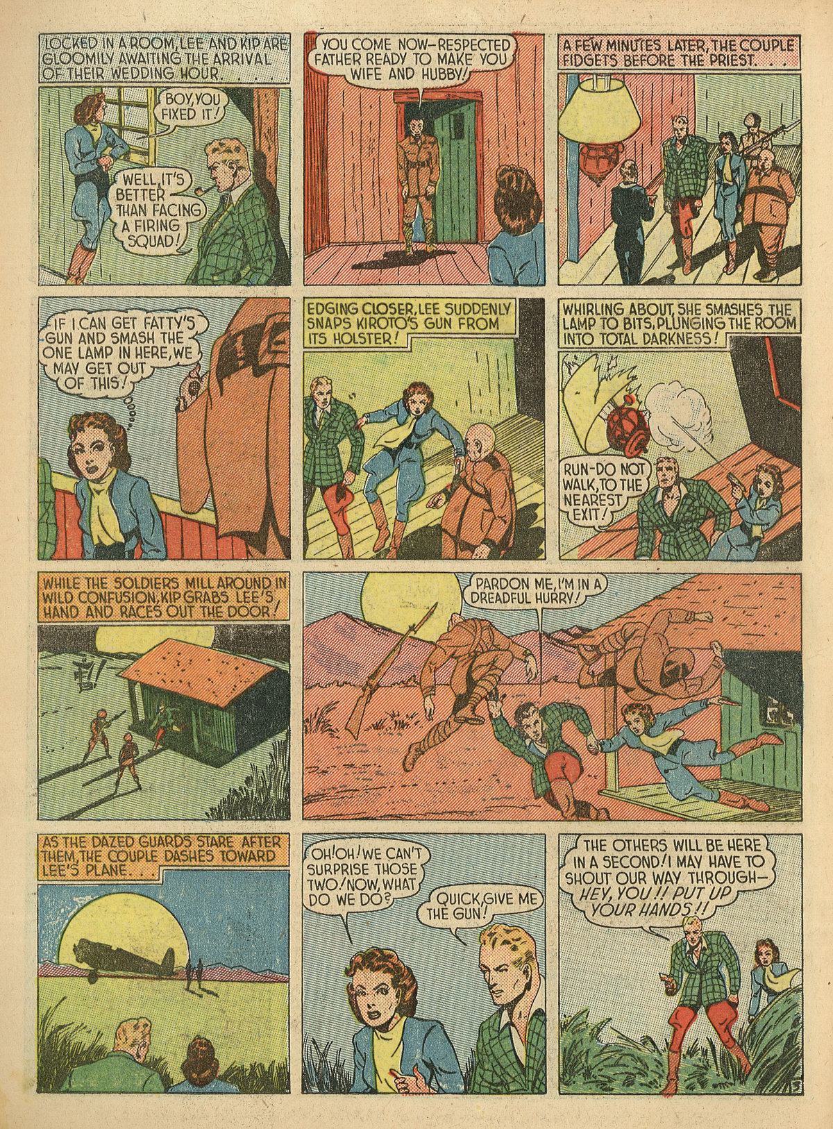 Crack Comics #3 (Quality Comics), page 32. Public domain (US).