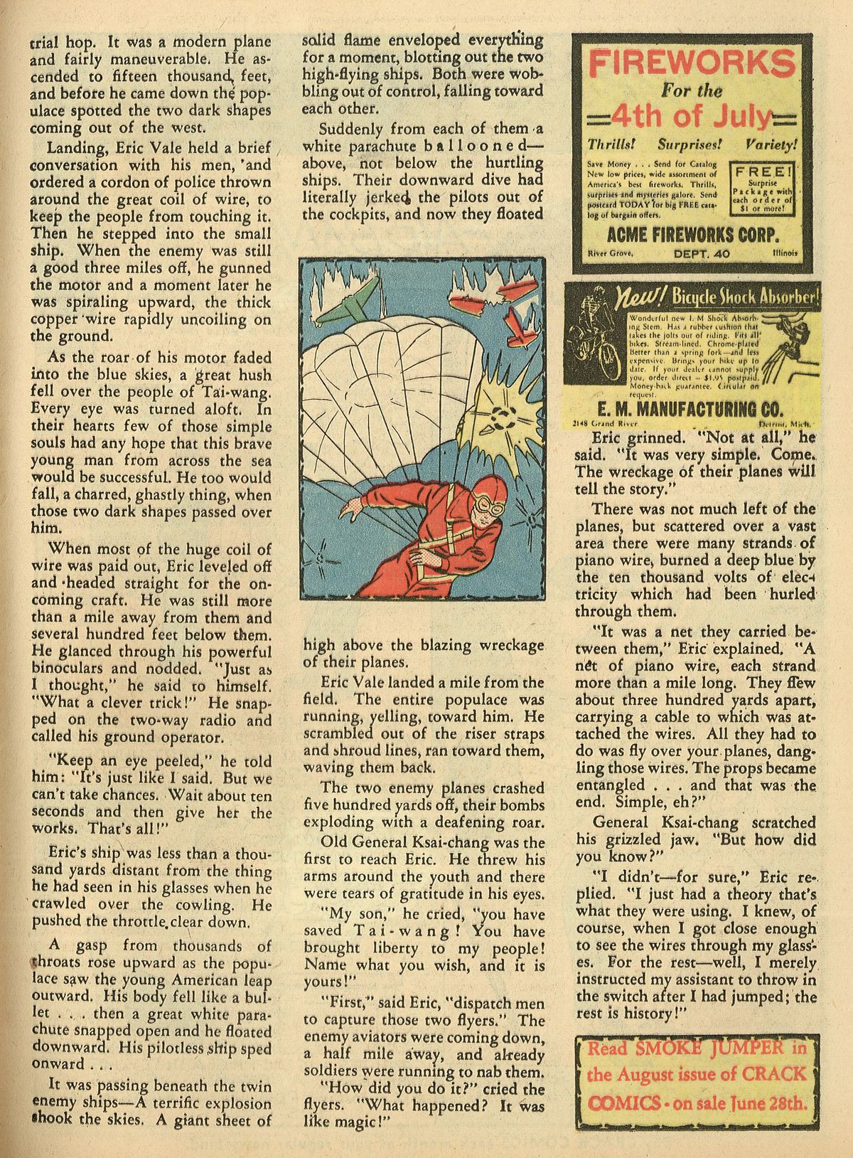 Crack Comics #3 (Quality Comics), page 51. Public domain (US).