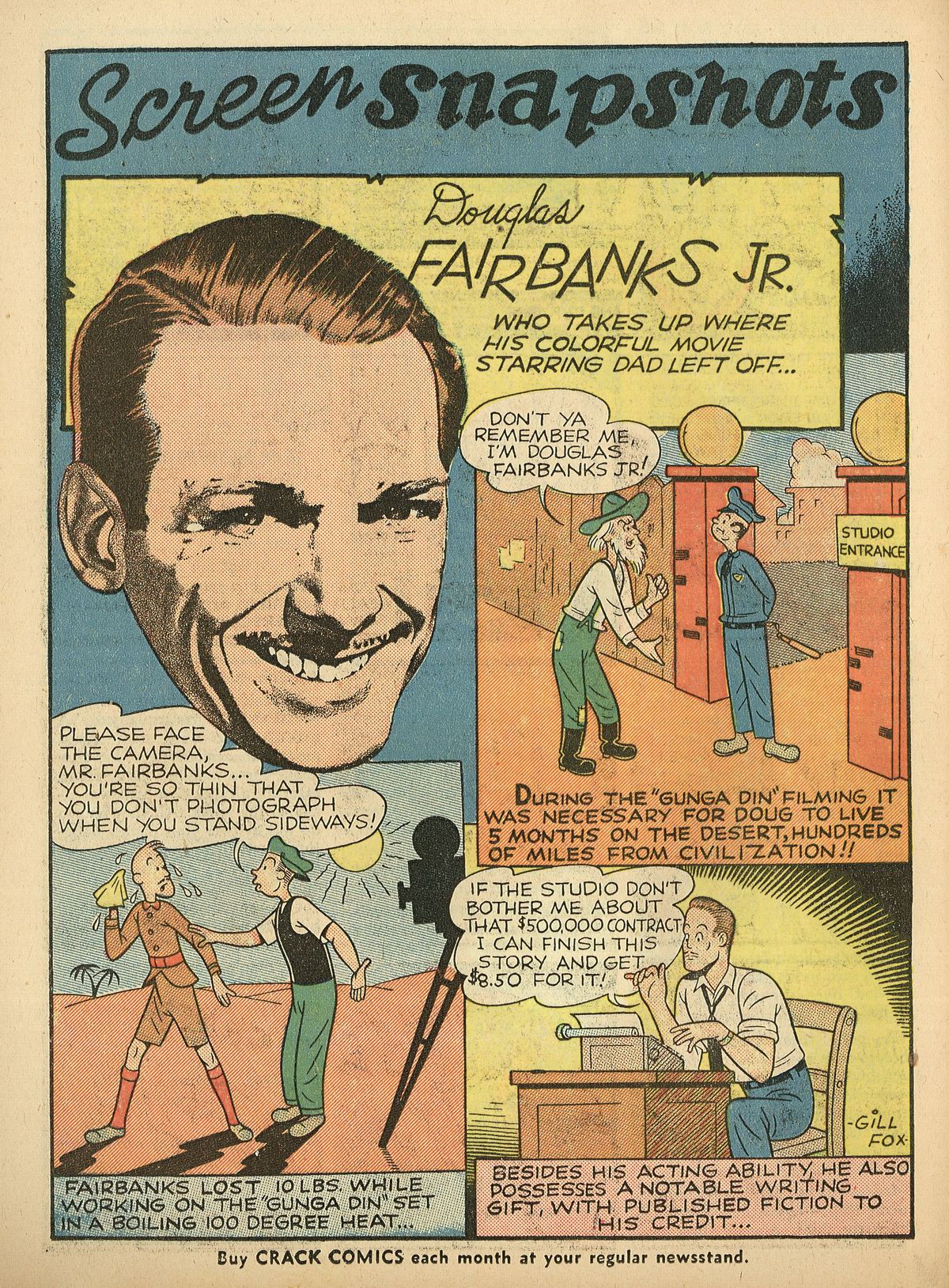Crack Comics #3 (Quality Comics), page 52. Public domain (US).