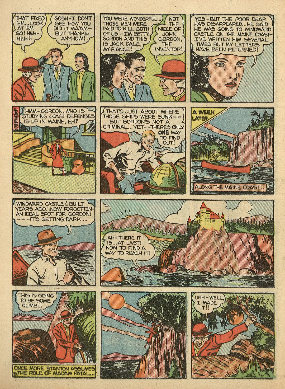Crack Comics #3 (Quality Comics), page 54. Public domain (US).