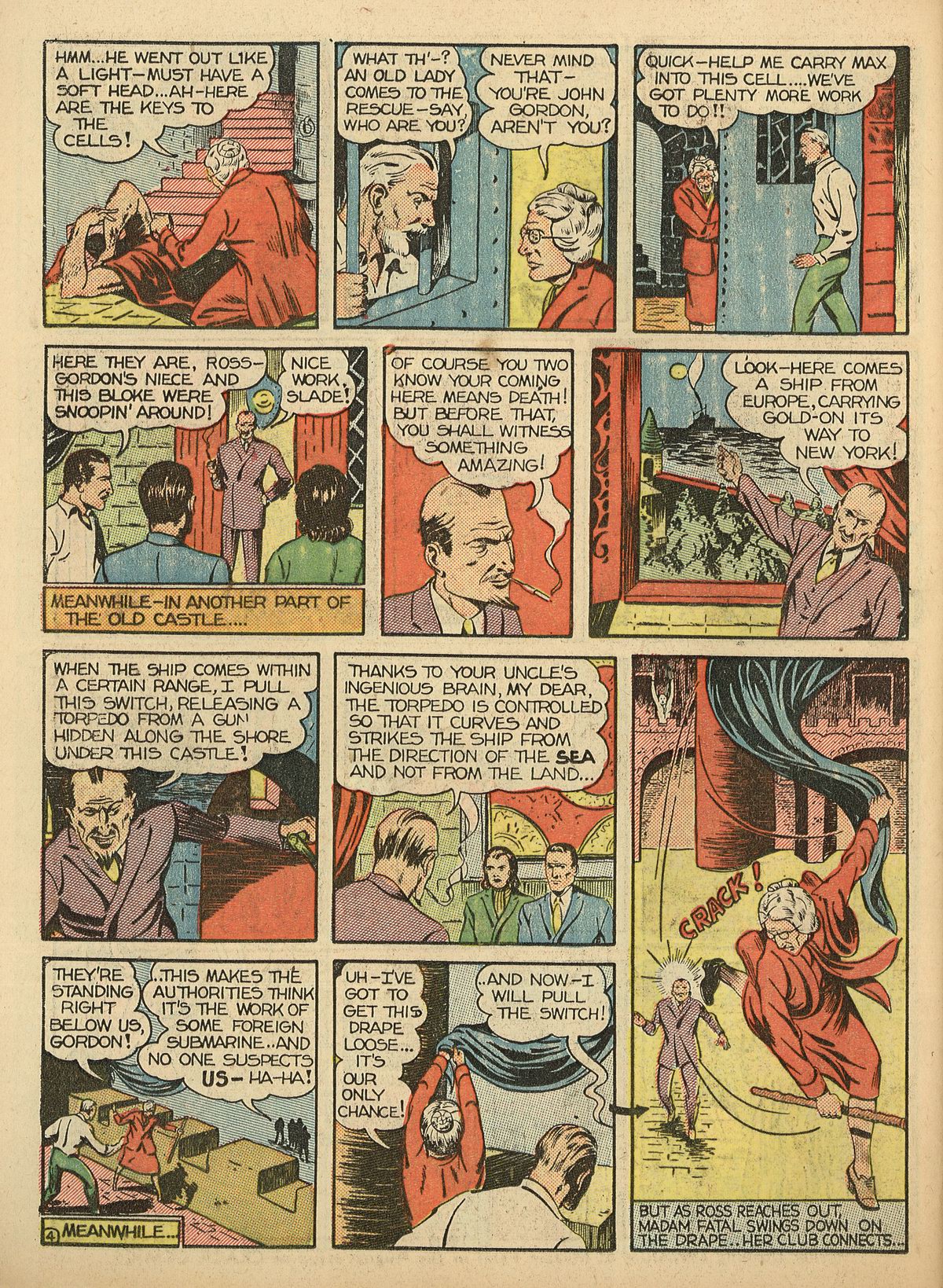 Crack Comics #3 (Quality Comics), page 56. Public domain (US).