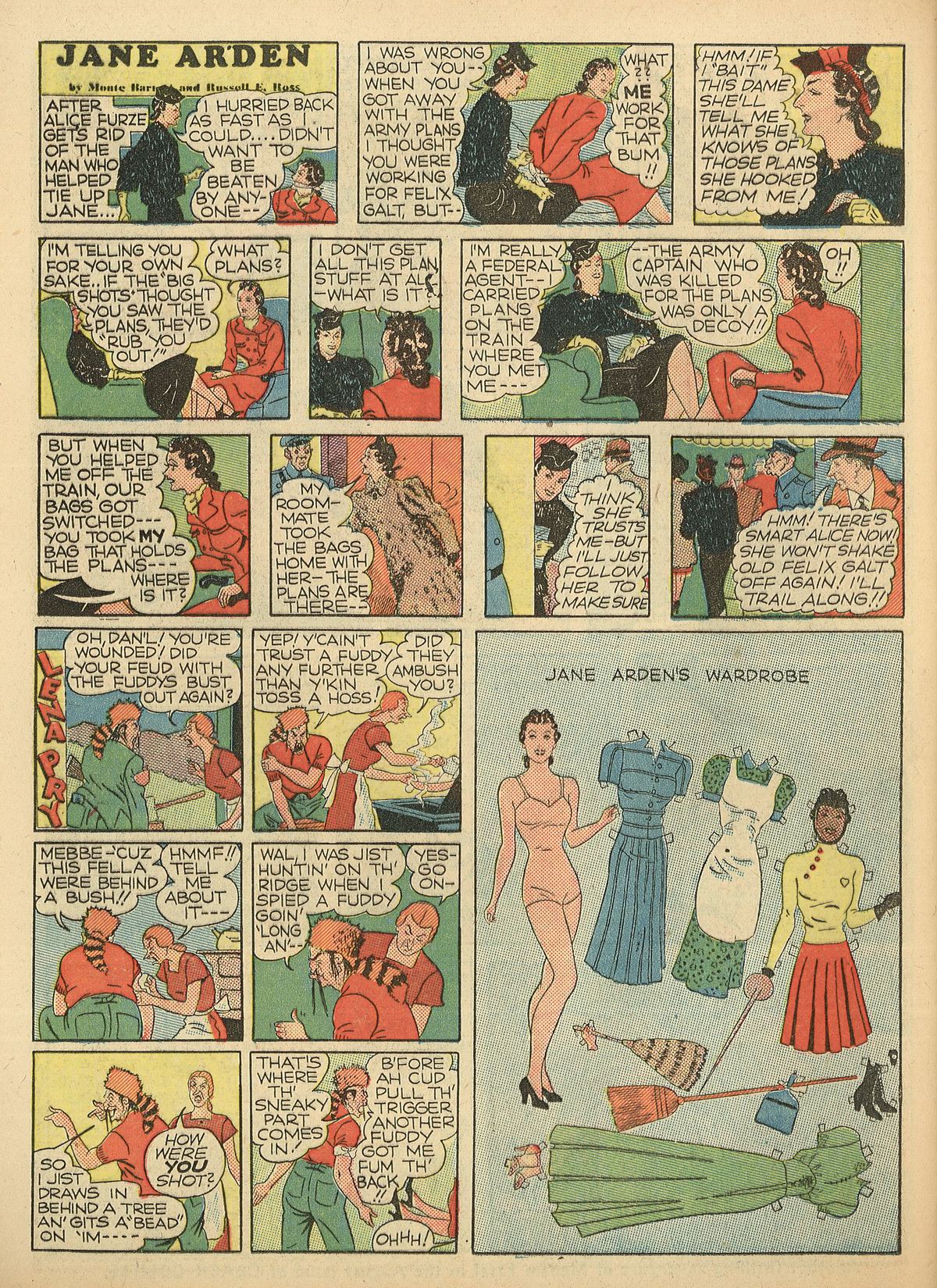 Crack Comics #3 (Quality Comics), page 58. Public domain (US).