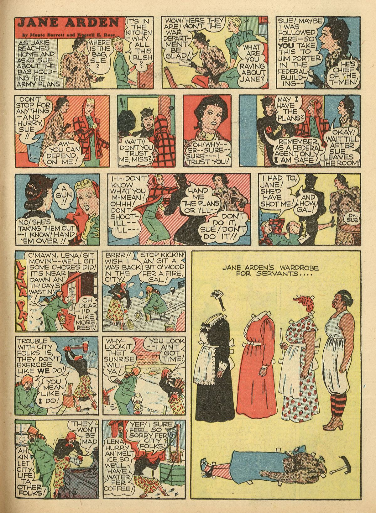 Crack Comics #3 (Quality Comics), page 59. Public domain (US).
