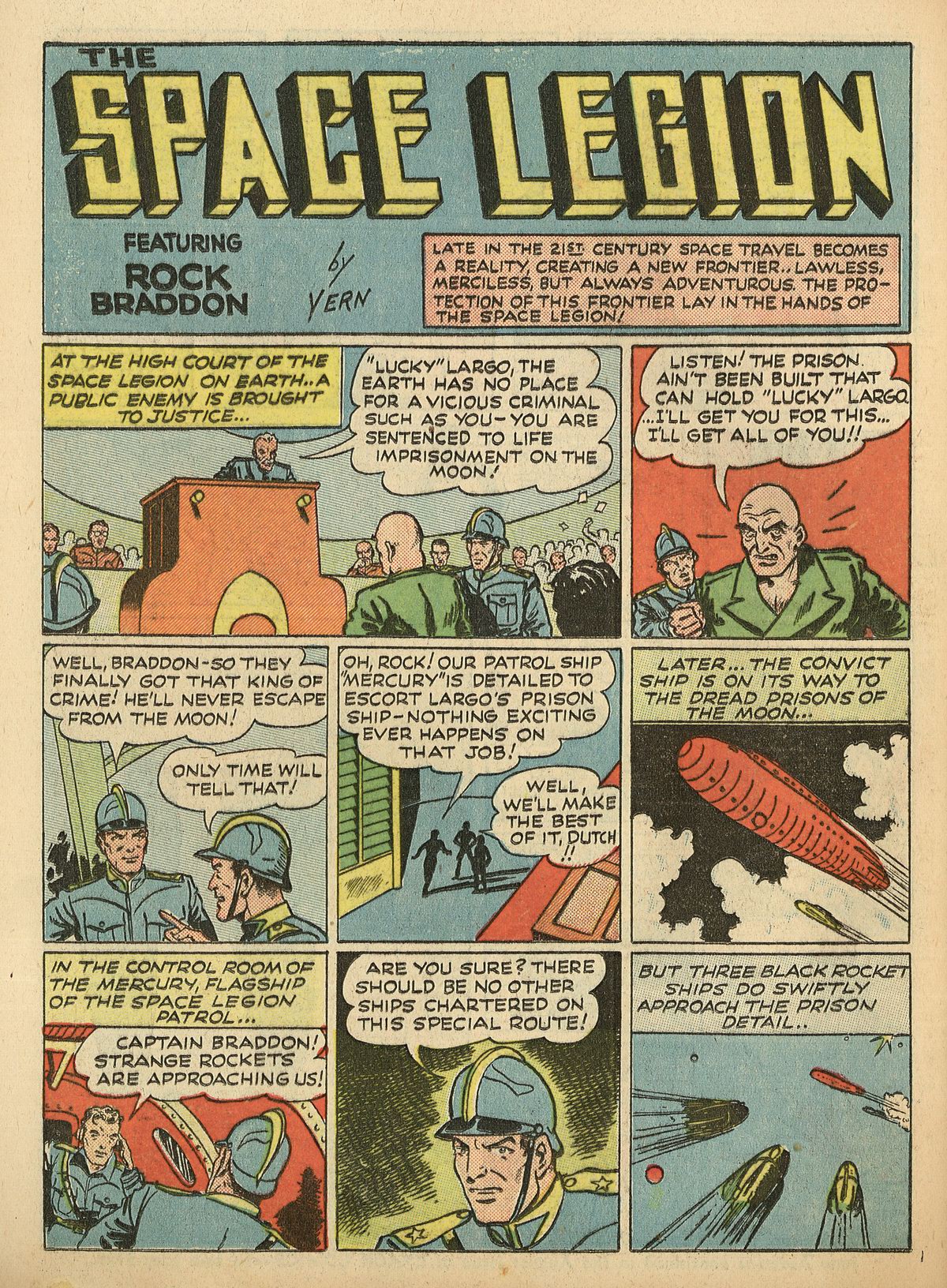 Crack Comics #3 (Quality Comics), page 62. Public domain (US).