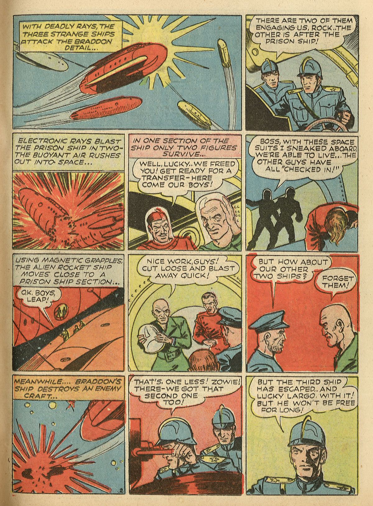 Crack Comics #3 (Quality Comics), page 63. Public domain (US).