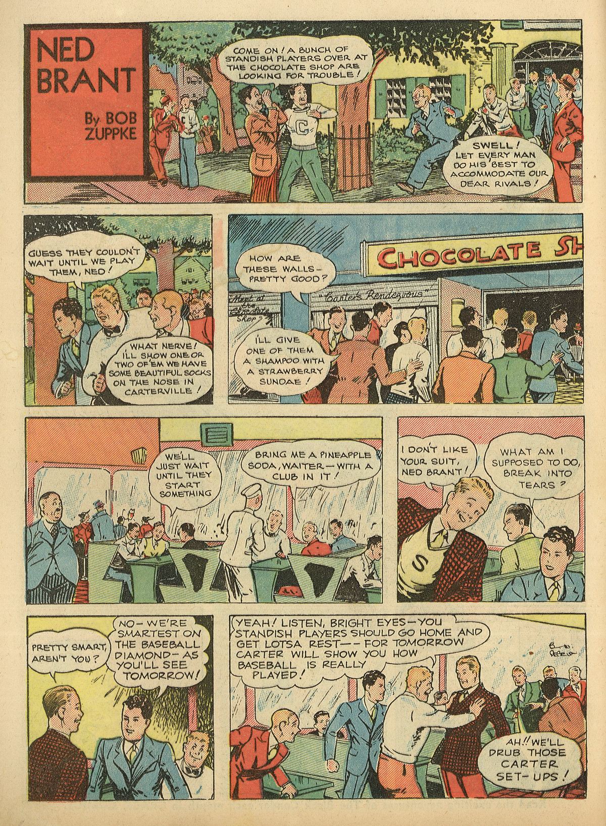Crack Comics #3 (Quality Comics), page 10. Public domain (US).