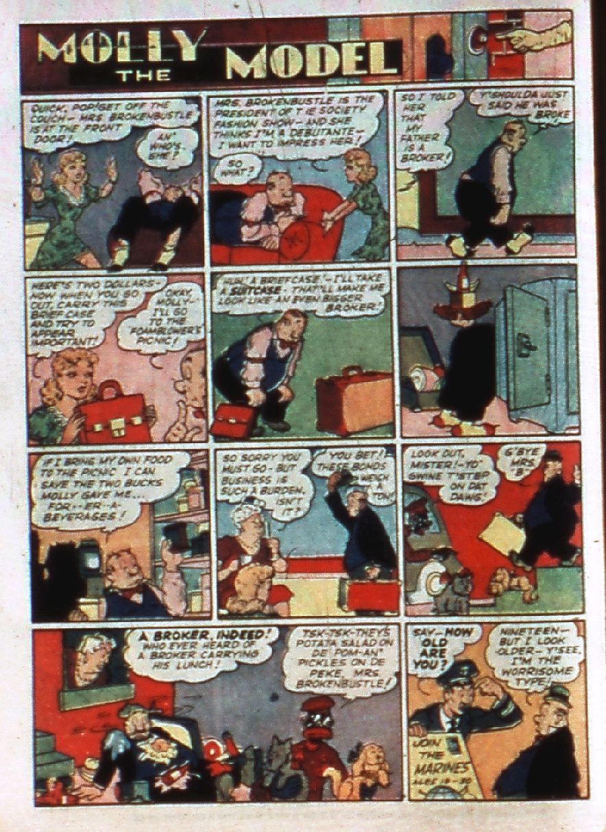 Crack Comics #5 (Quality Comics), page 12. Public domain (US).