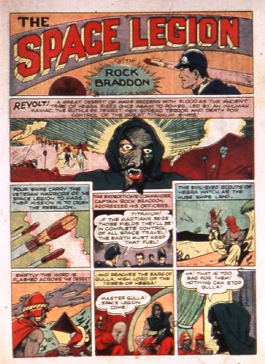Crack Comics #5 (Quality Comics), page 25. Public domain (US).