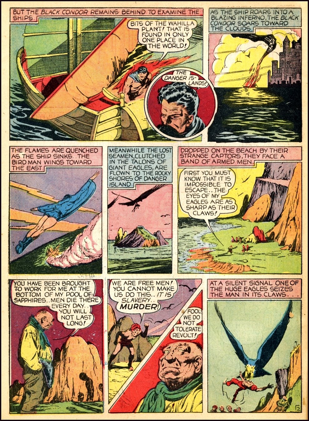 Crack Comics #5 (Quality Comics), page 4. Public domain (US).