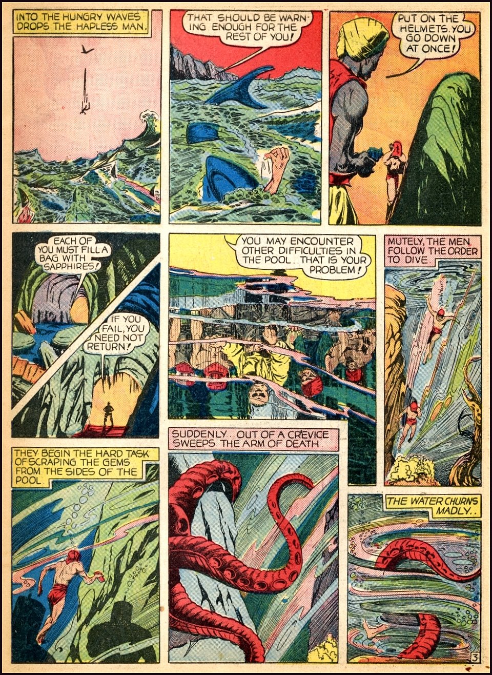 Crack Comics #5 (Quality Comics), page 5. Public domain (US).