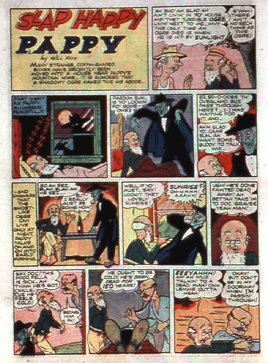 Crack Comics #5 (Quality Comics), page 44. Public domain (US).