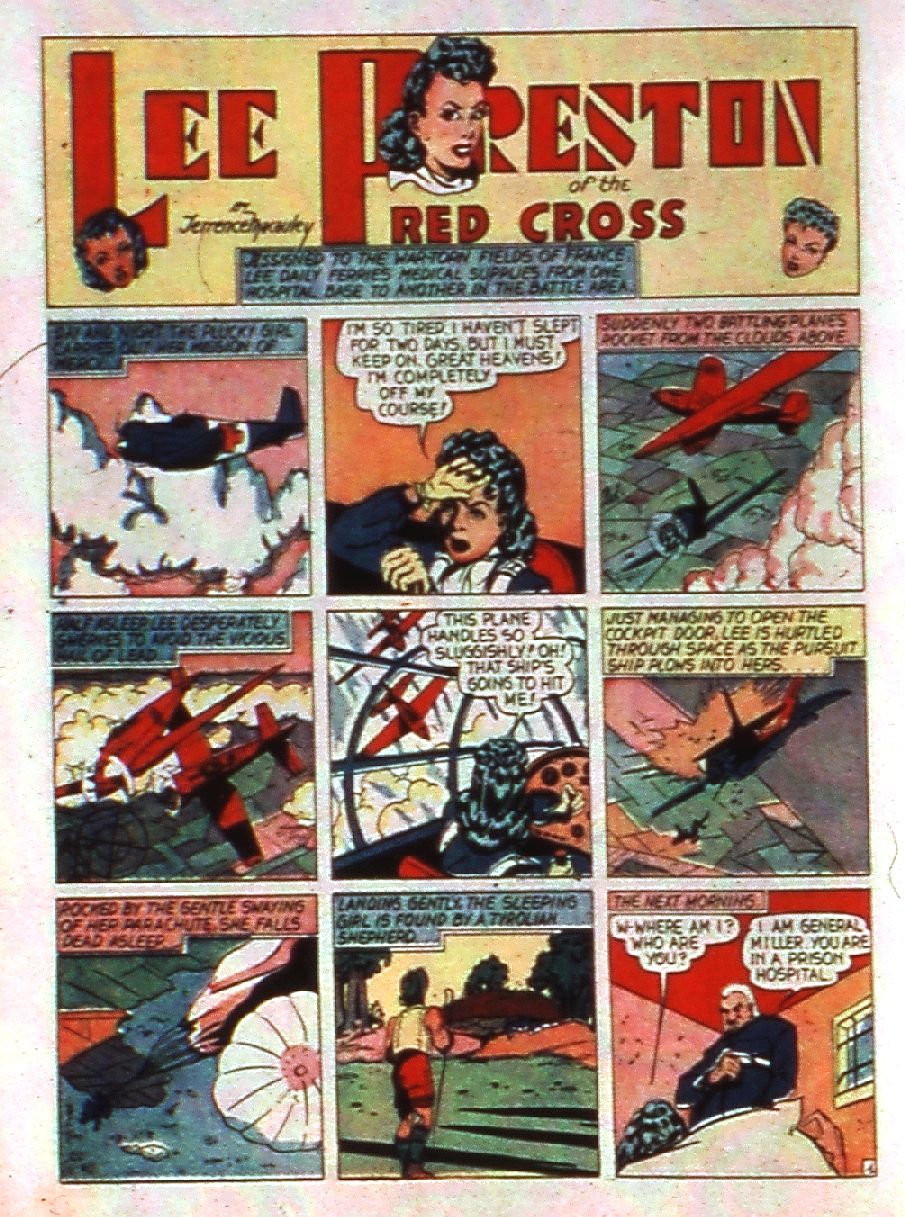 Crack Comics #5 (Quality Comics), page 46. Public domain (US).