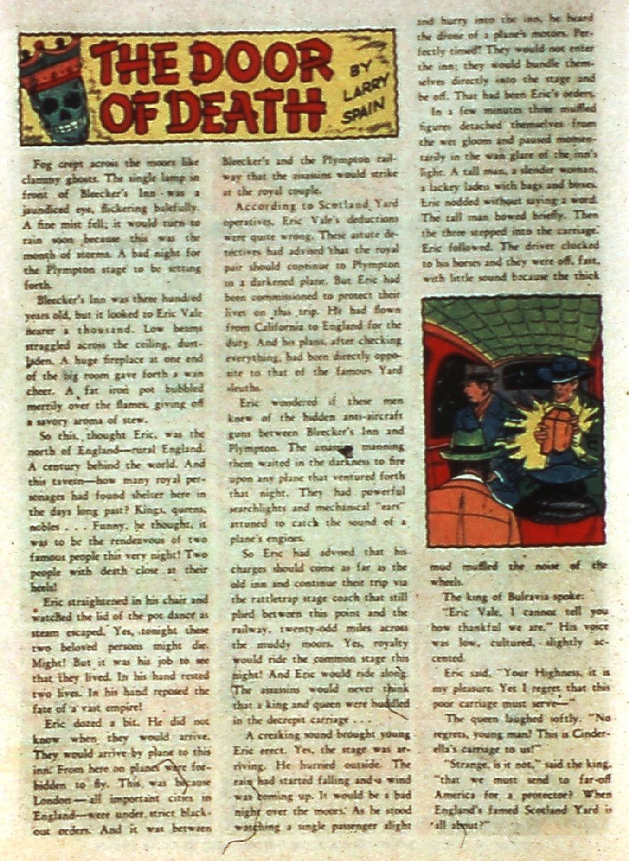 Crack Comics #5 (Quality Comics), page 50. Public domain (US).