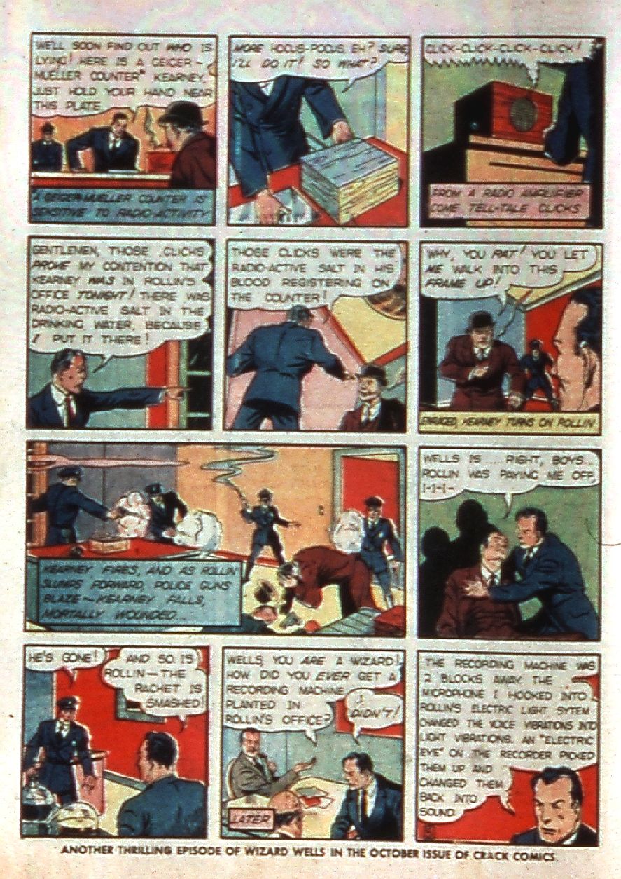Crack Comics #5 (Quality Comics), page 56. Public domain (US).