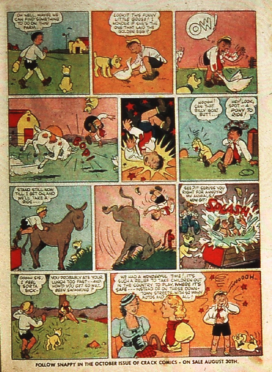 Crack Comics #5 (Quality Comics), page 59. Public domain (US).